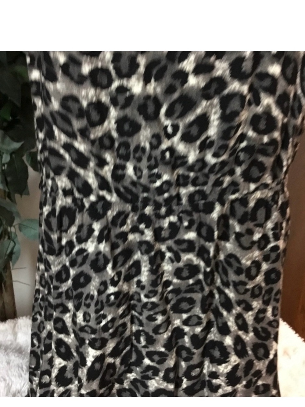 Metaphor Leopard Print Hi Lo Dress Size XL Sleeveless Animal Print - Picture 16 of 16